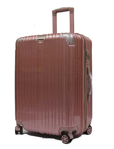 carry on luggage recessed wheels