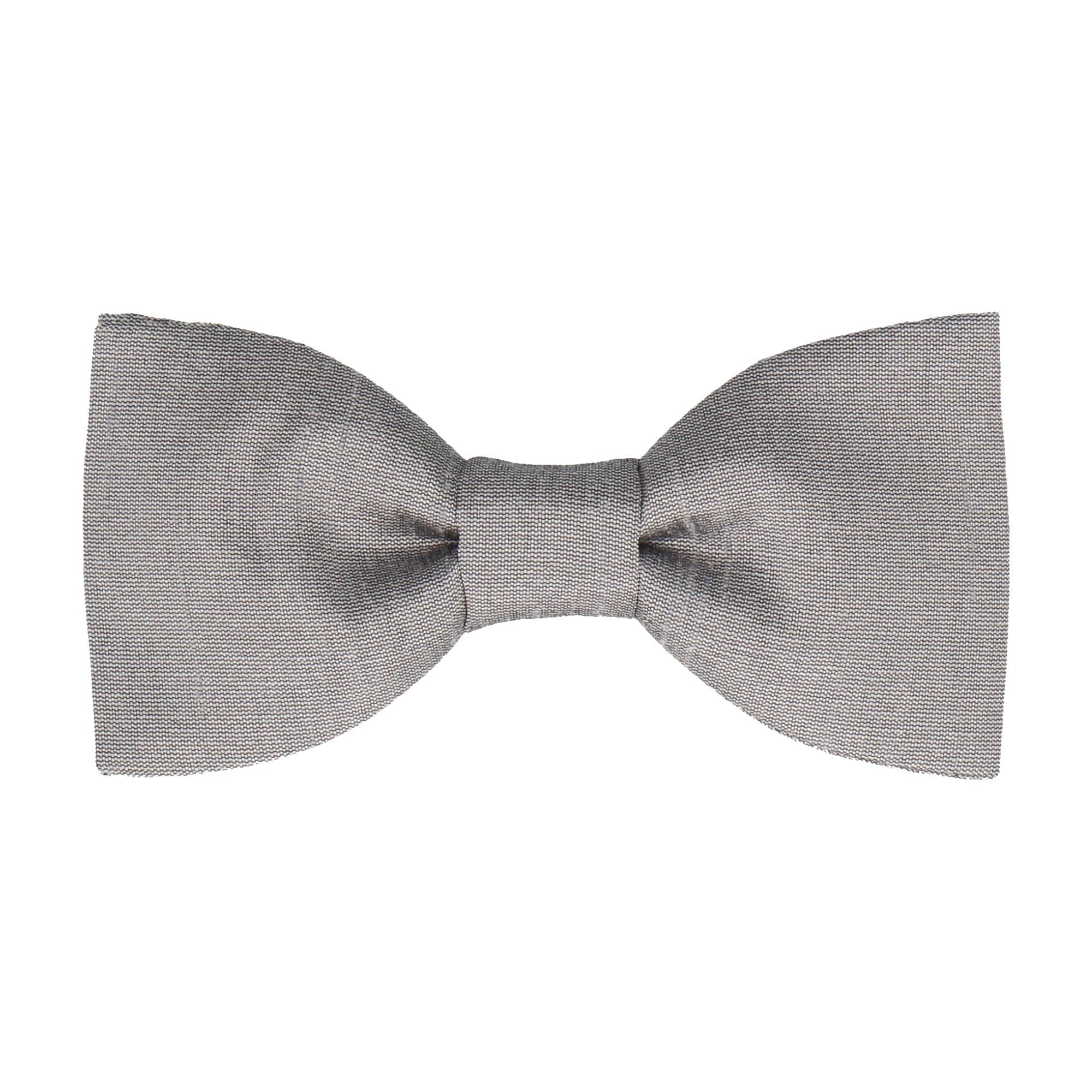 Faux Silk in Dove Grey Bow Tie | A Simple & Stylish Effect ...
