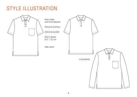 Polo Shirt sewing pattern | Wardrobe By Me - We love sewing!
