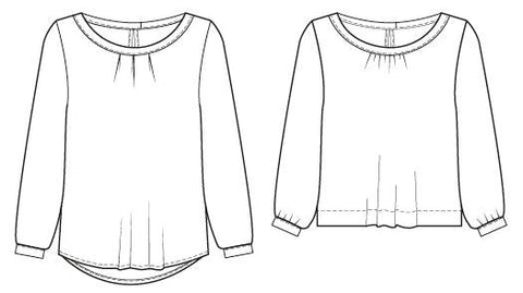 Esther Blouse PDF sewing pattern