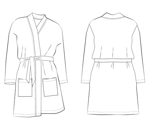 Norma Jean Kimono sewing pattern