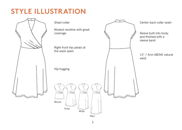 Mirri dress sewing pattern