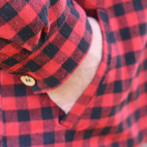 Men's overshirt PDF sewing pattern