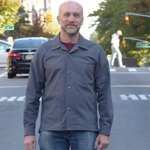 Men's overshirt PDF sewing pattern