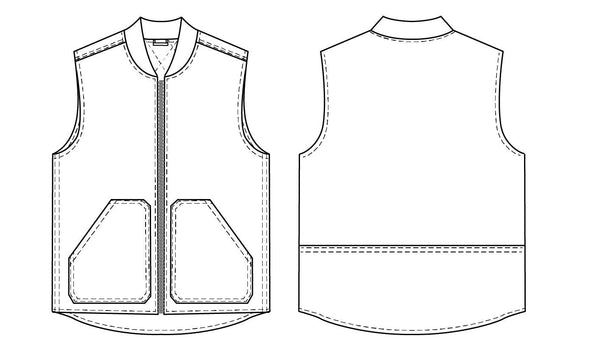 Ozark Vest Sewing Pattern | Wardrobe By Me - We love sewing!