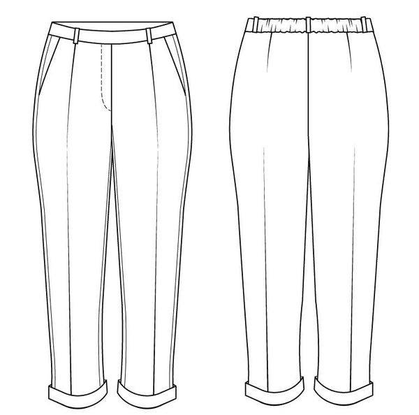 Pants sewing pattern | Wardrobe By Me - We love sewing!
