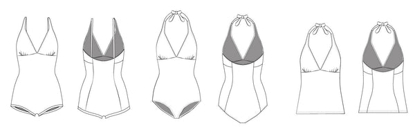 swimsuit sewing pattern for women