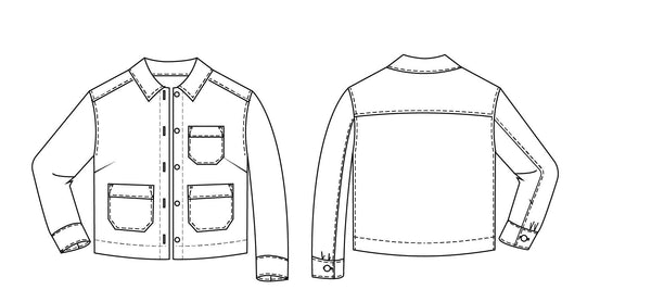 The Canvas Jacket sewing pAttern