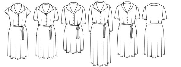 Marianne dress sewing pattern