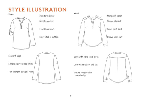 Tunic sewing pattern | Wardrobe By Me - We love sewing!