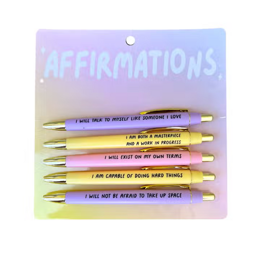 Millennial Pen Set | Giftable Set of 5 Funny Pens