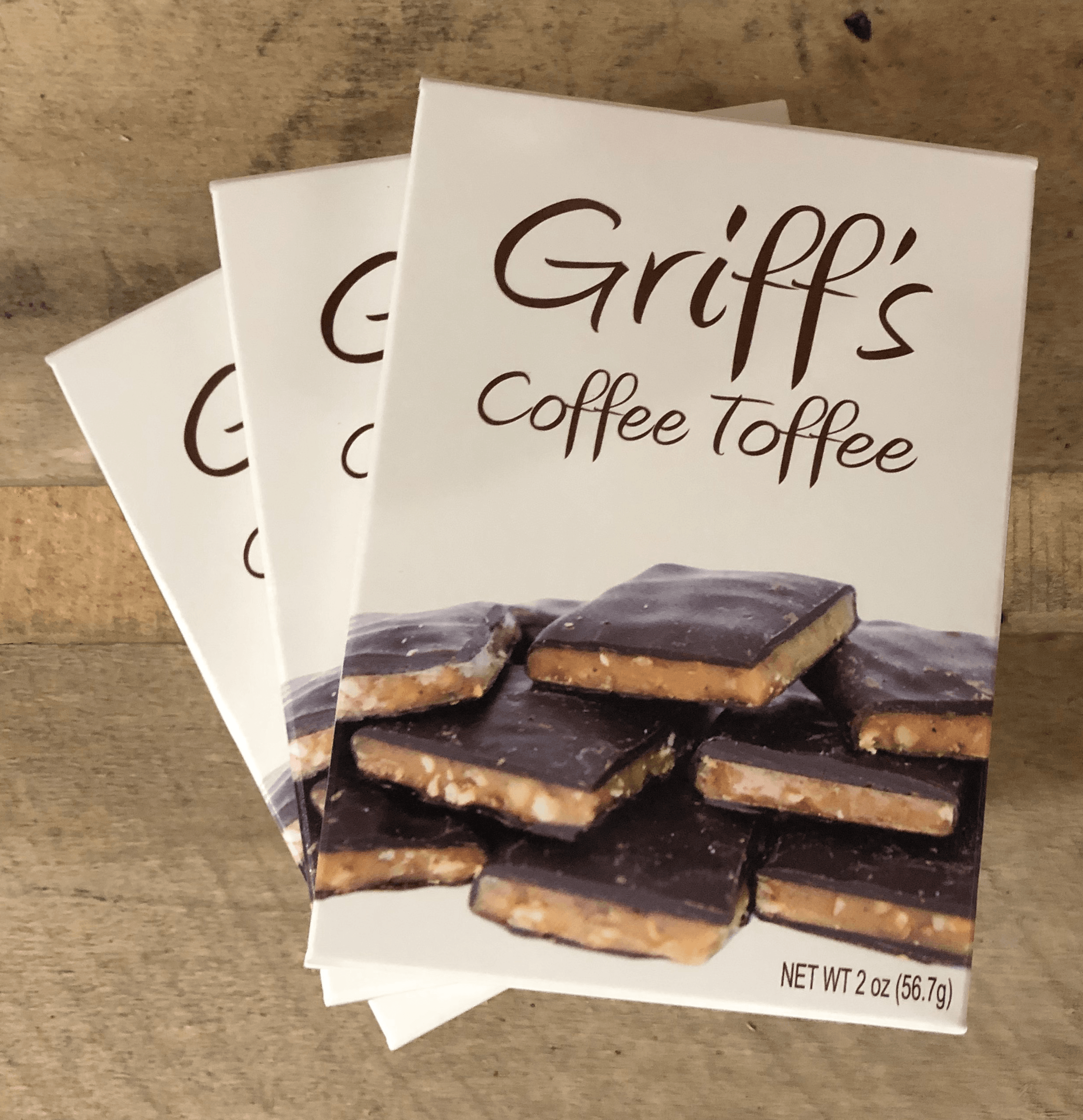 Griff's Toffee - 2oz Griff's Coffee Toffee