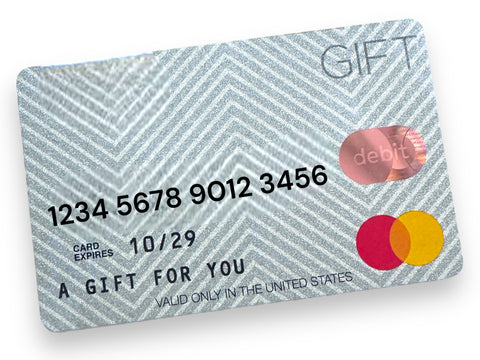 mastercard branded gift card