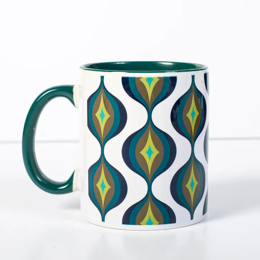 Mid Century Modern Mug — Back Bay Pottery