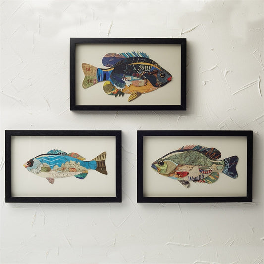  Apple Creek Brown Brook Rainbow Trout Unlimited Art Print 11x14  Vintage Fly Fishing Lures Wall Decor Pictures : Sports & Outdoors