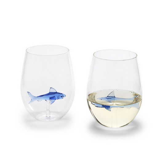 Large Mouth Bass 17oz Engraved Stemless Wine Glass – Glass Island