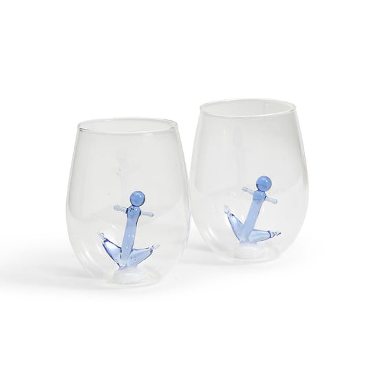 Great Lakes Stemless Wine Glass – City Bird