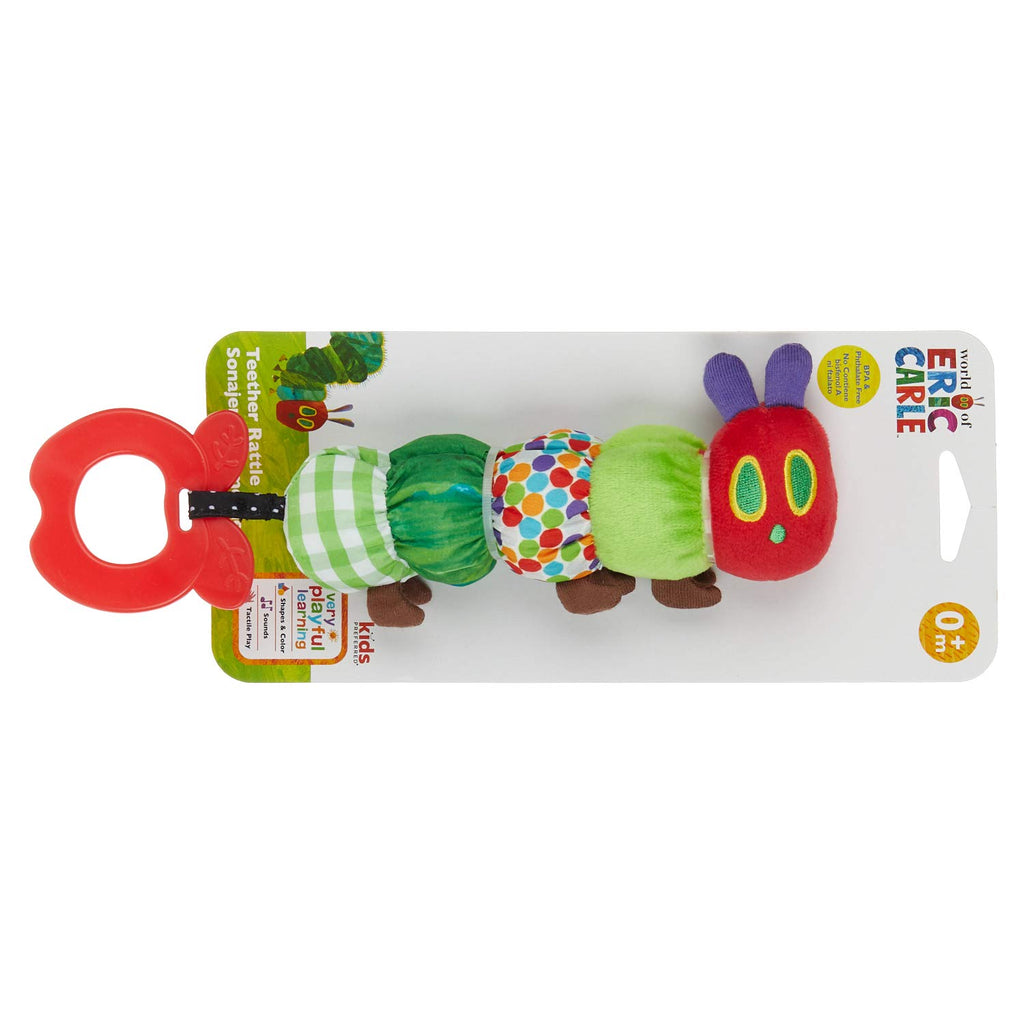 very hungry caterpillar teether rattle