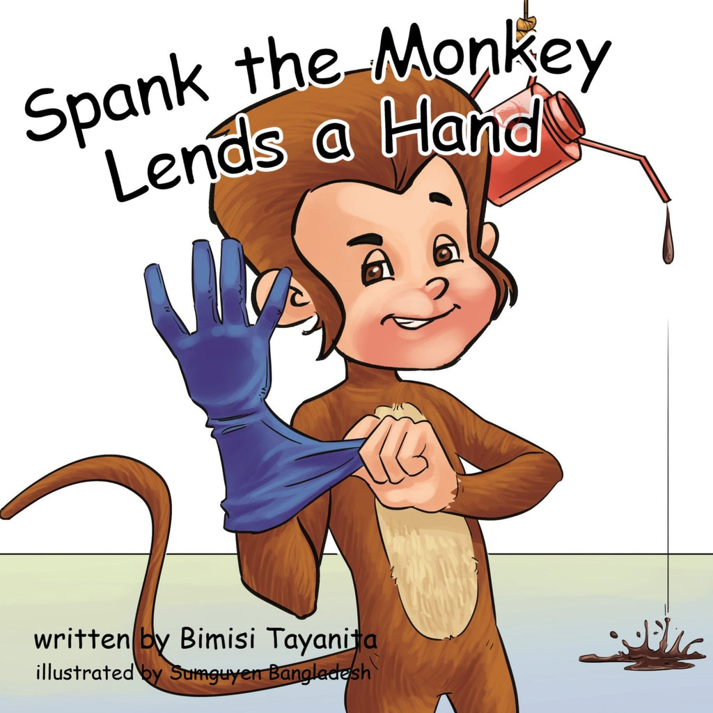 væv Recept Forebyggelse Spank The Monkey Lends A Hand - Reach Around Books - Hardcover – Mellow  Monkey