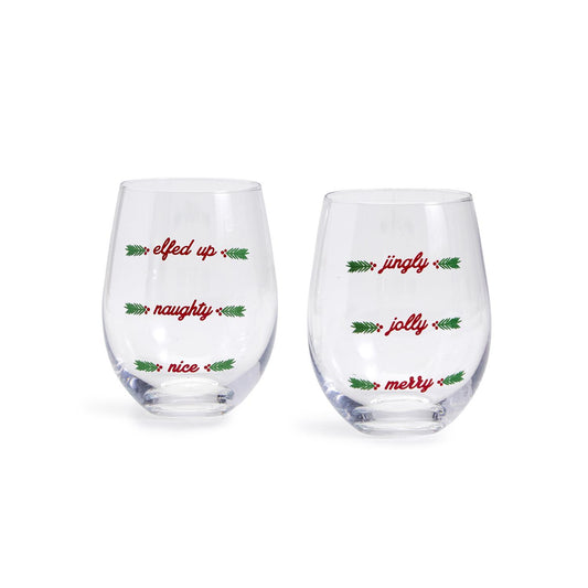 Shatterproof Wine Glass Set - Naughty