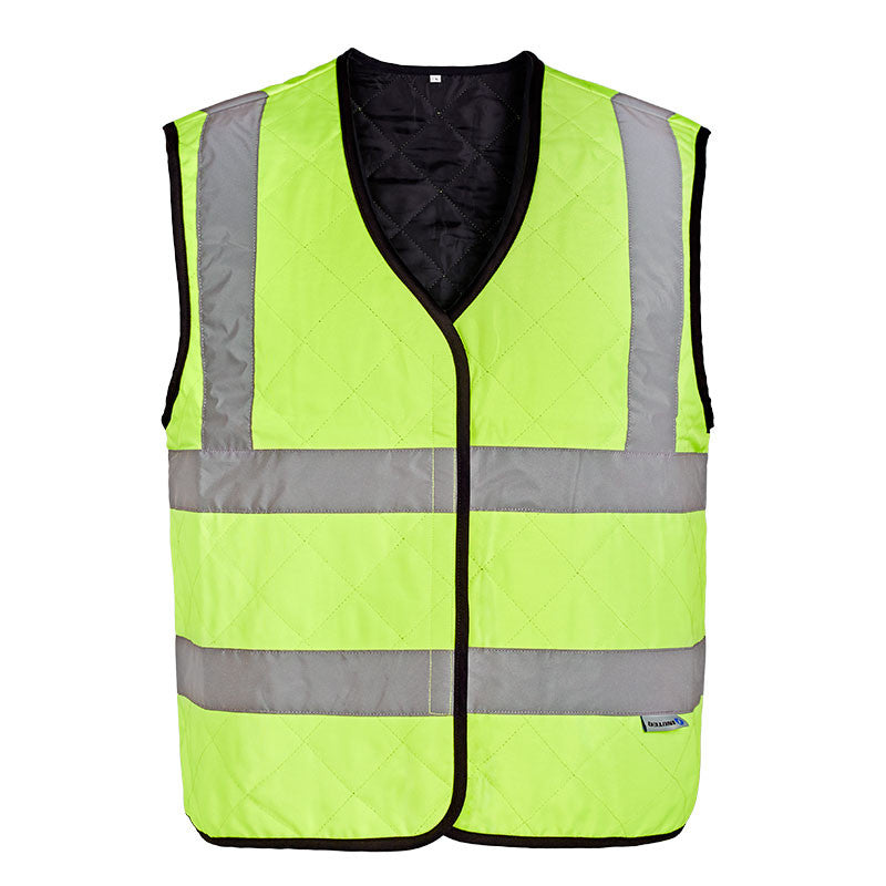Evaporative Safety Cooling Vest - MAX - Yellow – Cool Down Australia