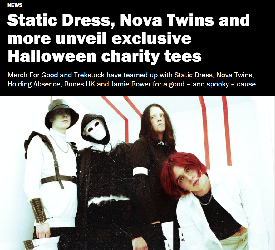 Kerrang! Halloween Collection News Article