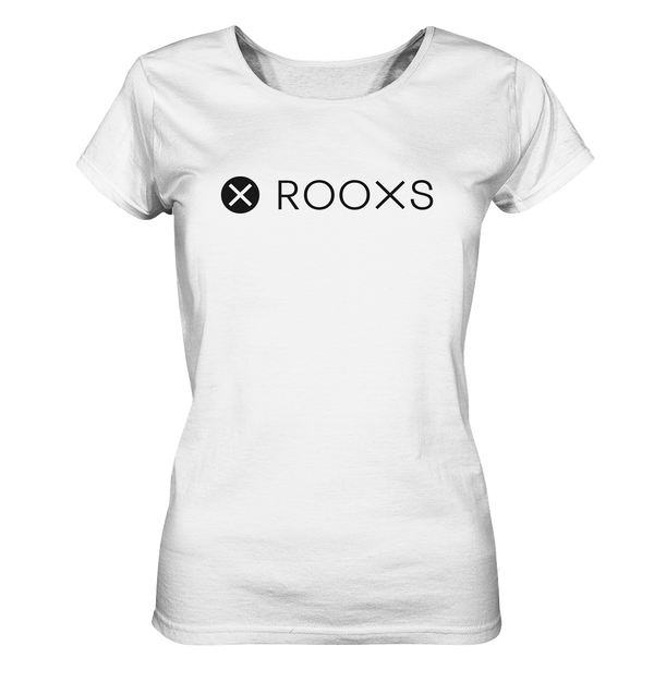 aus T-Shirt – mit Bio-Baumwolle ROOXS Logo-Print