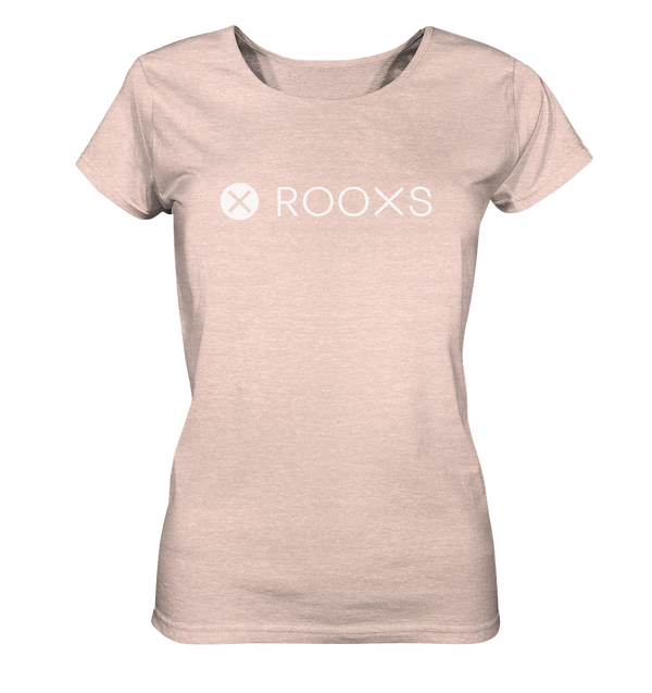 T-Shirt aus Bio-Baumwolle mit Logo-Print – ROOXS