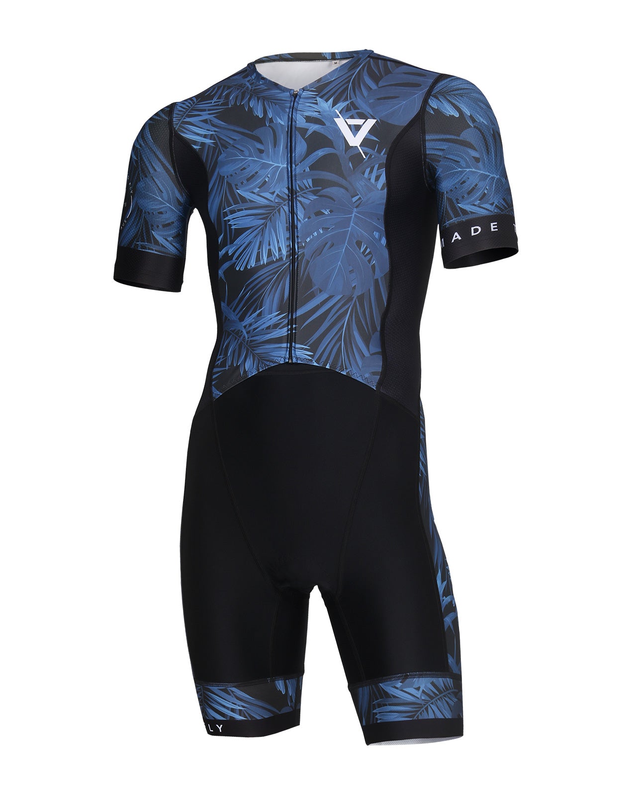 Volare Mens BLK Palms Sleeved Aero Tri Suit – Volare Sports