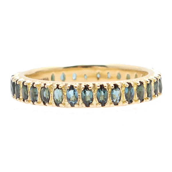 Blue-Green Tourmaline Stack Ring – Cindi Earl