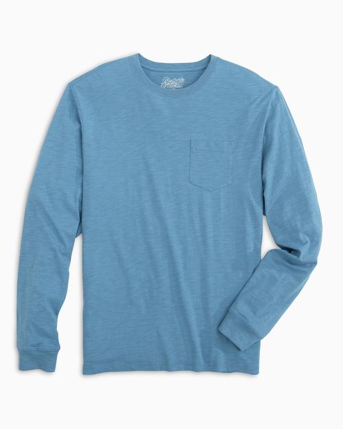 Southern Tide LS Sun Farer Tee in Niagara