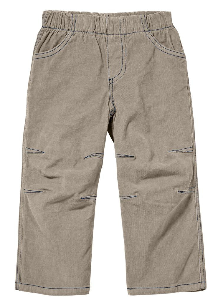 City Threads Cord Soft Stretch Pants In Khaki Brown