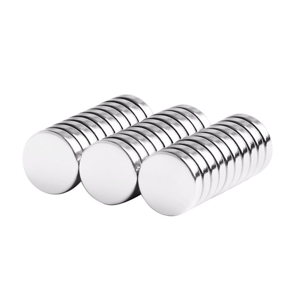 1 2 X 1 8 Inch Strong Neodymium Rare Earth Disc Magnets N48 30 Pack