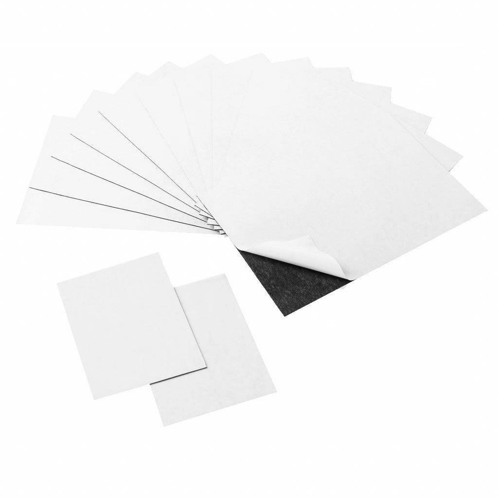 4 x 6 and 2 x 3 Strong Flexible Self-Adhesive Magnetic Sheets, Peel ...