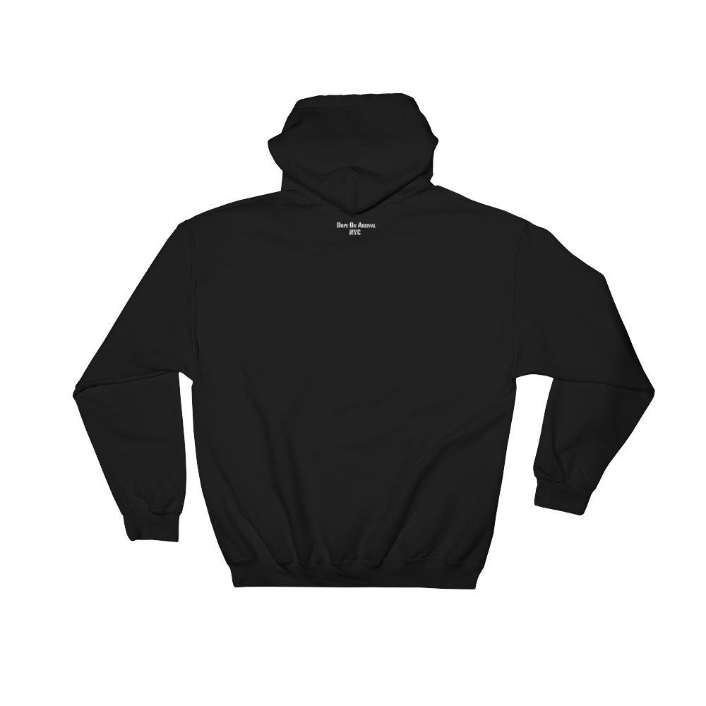 black hoodie unisex