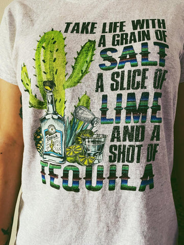 Tequila Lovers Cactus T Shirt