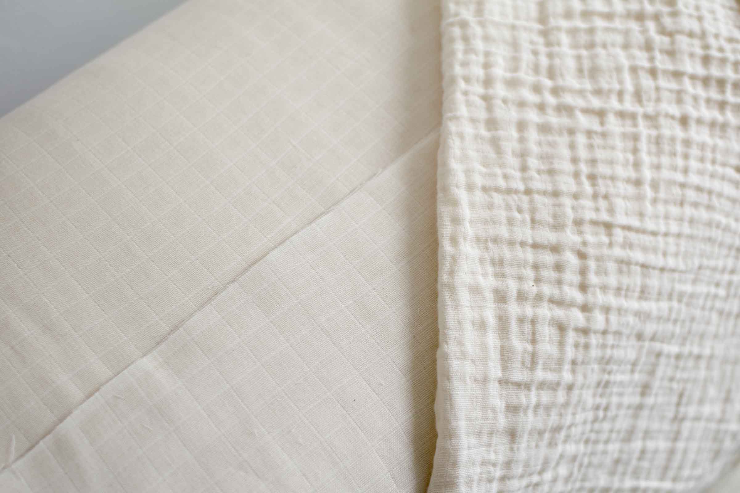 Organic Cotton Double Gauze Fabric By the Yard, Two Layer – Fair + Simple