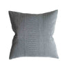 oaxacan pillow cover in slate grey