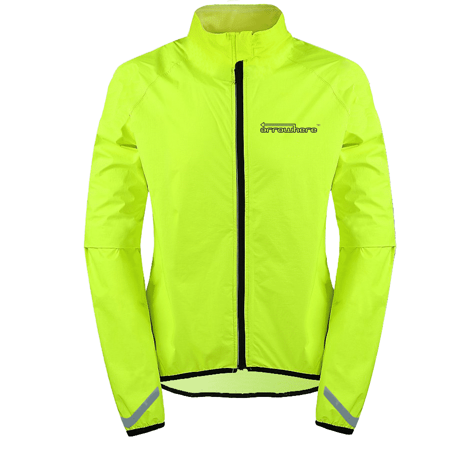 Men's Arrowhere Hi-Vis Road Cycling Lightweight Wind Jacket – I Love ...