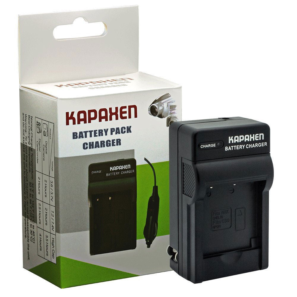 Kapaxen Two En El19 Batteries And Charger Kit For Nikon Coolpix S Series Cameras Kapaxen