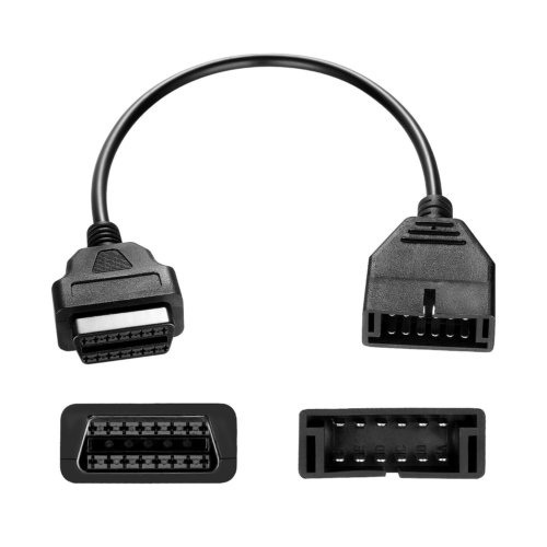 Kinematica Top Toestand GM 12-PIN OBD1 to 16-PIN OBD2 Converter Adapter Cable for Diagnostic S |  Smogchecksupplies.com