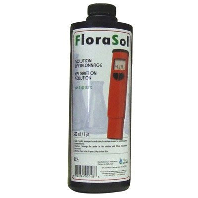 Nutri+ Floralsol Calibration Solution pH 4 (500mL)
