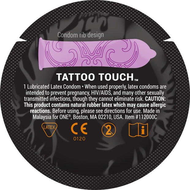 Temporary Tattoo Condoms