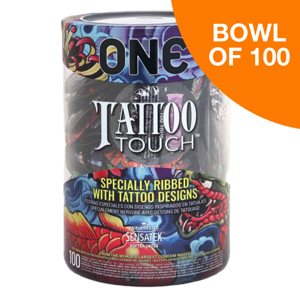 One Tattoo Touch 12 count  CondomMancom