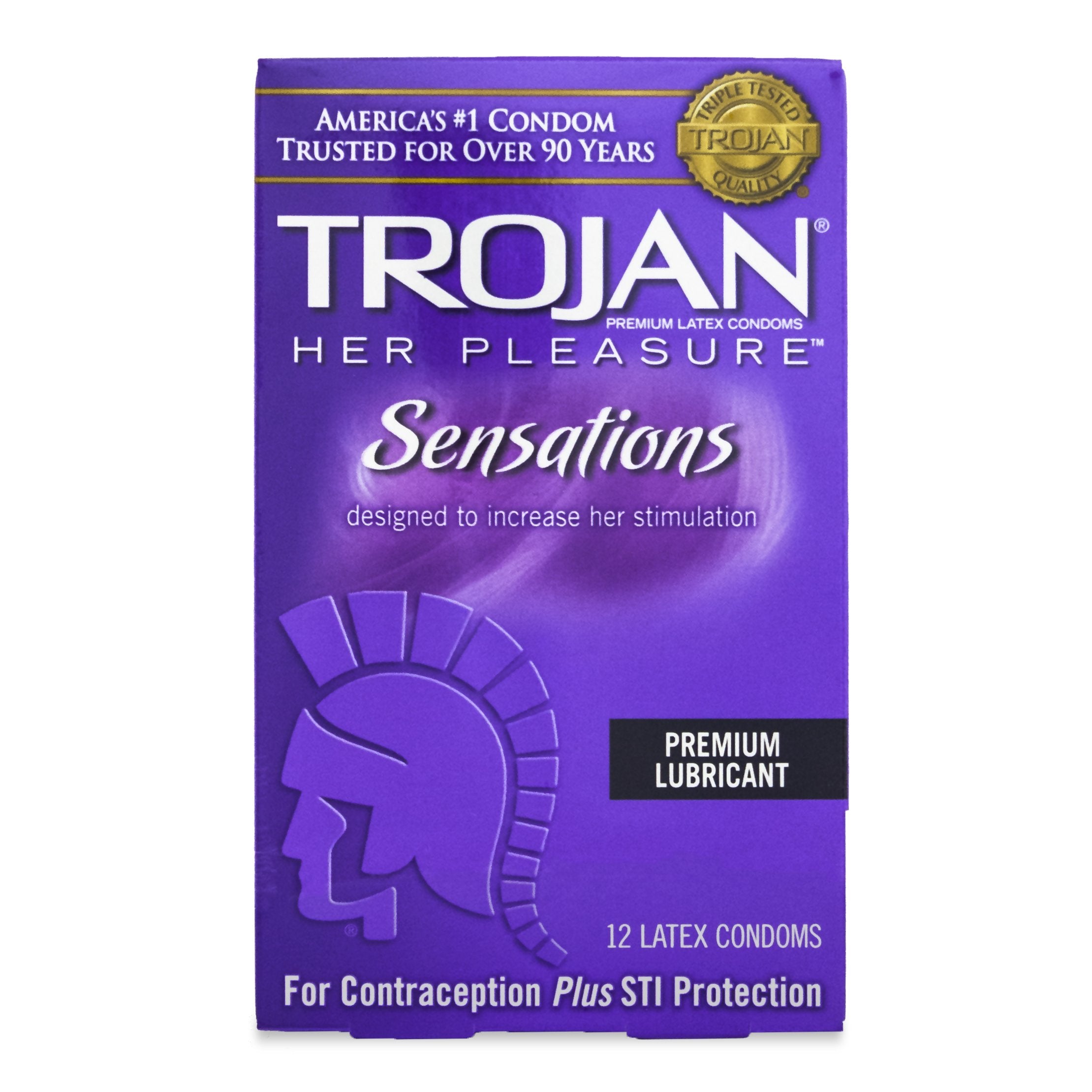 (24) Trojan Magnum XL Lubricated Latex Condoms