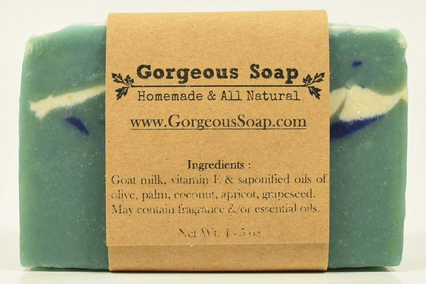 Aqua Goat Milk Soap | Gorgeous Soap