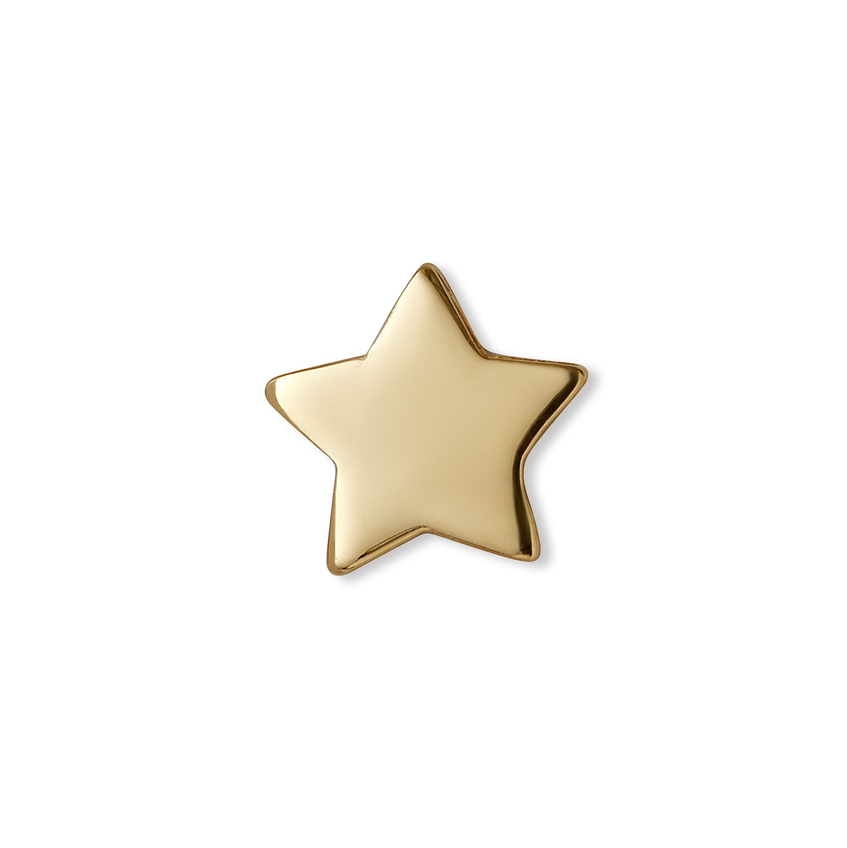 14 kt. Gold Star Stud