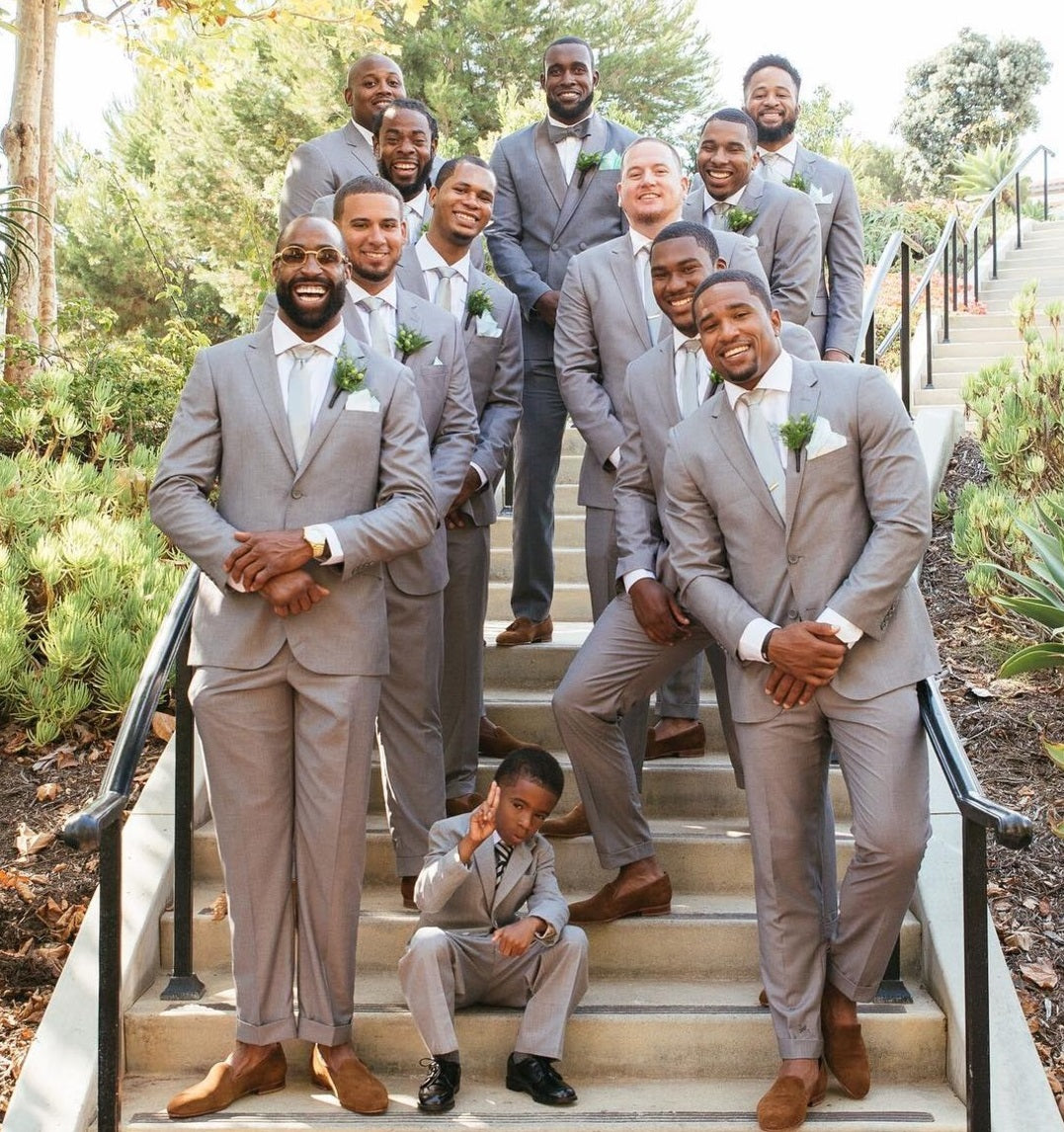 Kam Chancellor suits up his squad with The Groomsman Suit