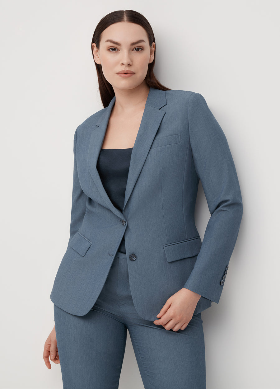 Women's Light Blue Blazer  Suits for Weddings & Events