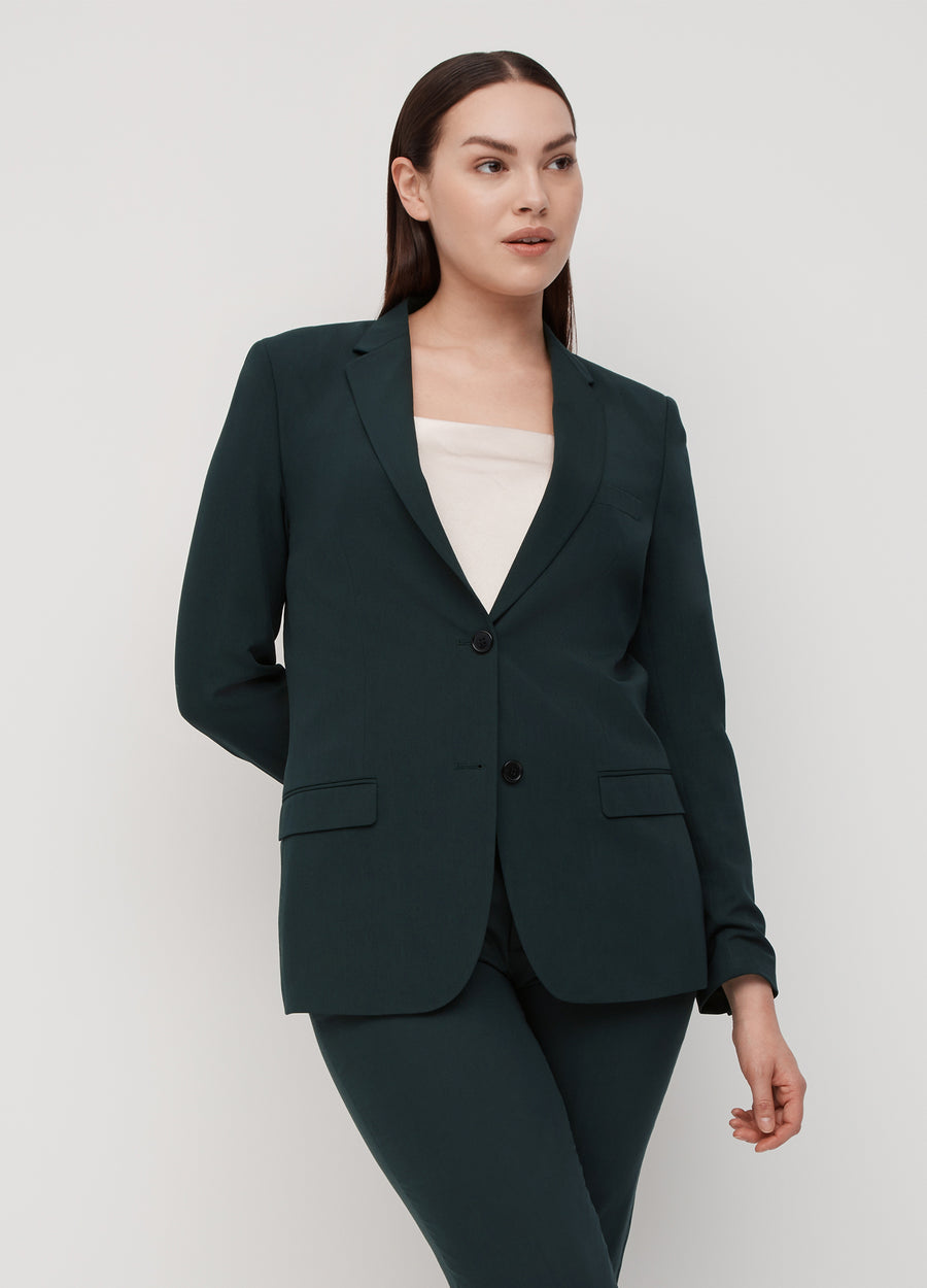 Women's Dark Green Blazer | Suits for Weddings & Events